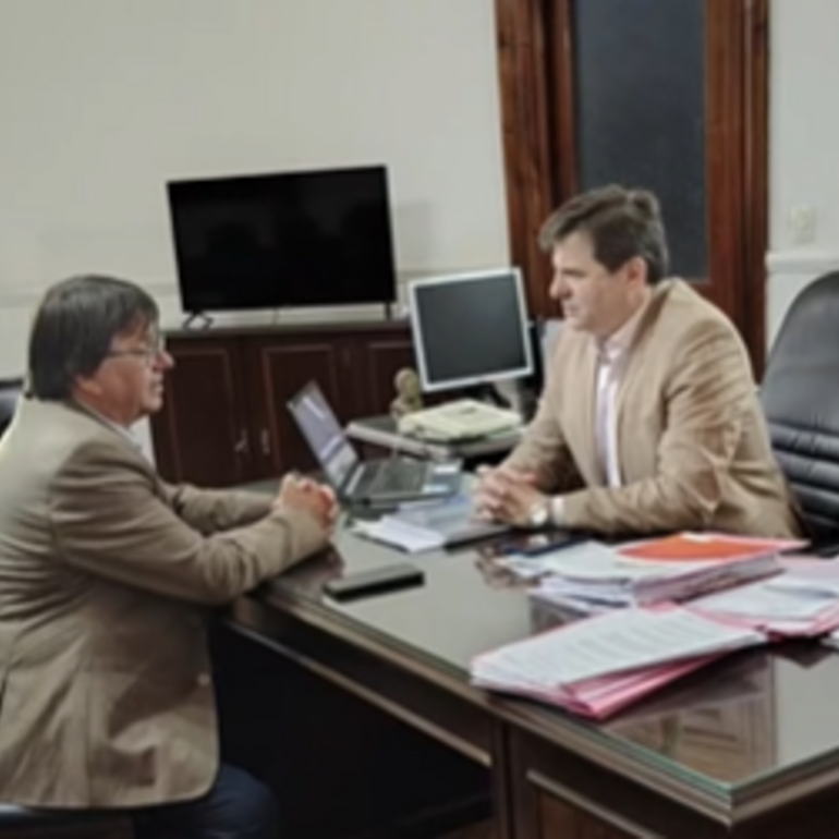 Imagen de Paponi y Derico gestionaron obras y la reactivaci&oacute;n de la Ruta 25S en Santa Fe