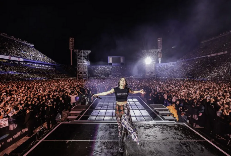 Imagen de Lali hace historia: tras agotar cinco estadios V&eacute;lez, anunci&oacute; su primer show en River