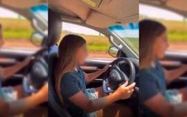 Imagen de Esc&aacute;ndalo en redes: el video de la hija de El Polaco manejando un auto a los 12 a&ntilde;os que desat&oacute; la pol&eacute;mica