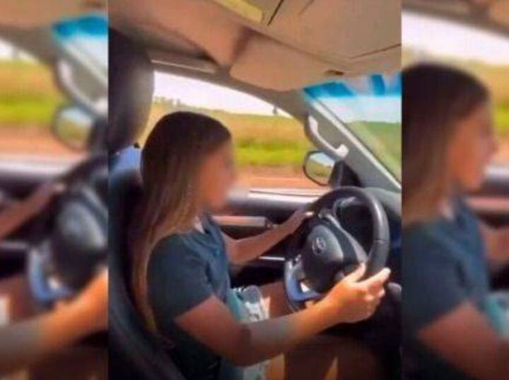 Imagen de Esc&aacute;ndalo en redes: el video de la hija de El Polaco manejando un auto a los 12 a&ntilde;os que desat&oacute; la pol&eacute;mica