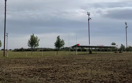 Imagen de Inici&oacute; la construcci&oacute;n de la cancha de hockey de c&eacute;sped sint&eacute;tico de Talleres