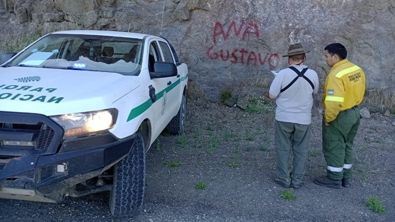 El personal del parque intervino r&aacute;pidamente. ( Parques Nacionales Argentina)
