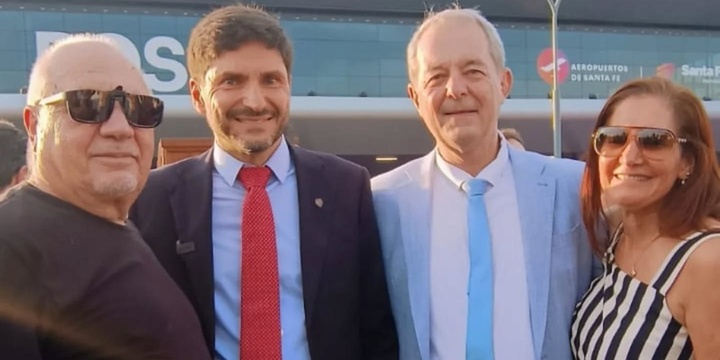 Imagen de Tonelli particip&oacute; de la inauguraci&oacute;n de las obras en el Aeropuerto de Rosario