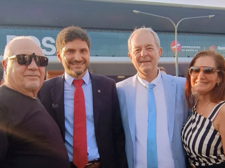 Imagen de Tonelli particip&oacute; de la inauguraci&oacute;n de las obras en el Aeropuerto de Rosario