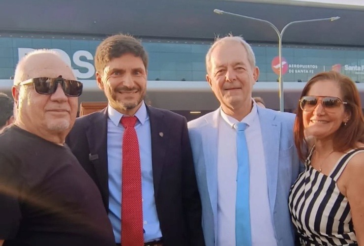 Imagen de Tonelli particip&oacute; de la inauguraci&oacute;n de las obras en el Aeropuerto de Rosario
