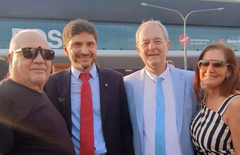 Imagen de Tonelli particip&oacute; de la inauguraci&oacute;n de las obras en el Aeropuerto de Rosario