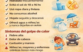 Imagen de Alerta amarilla por altas temperaturas: claves para cuidarse del calor extremo