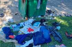 Imagen de Vecinos denuncian un basural constante en el contenedor de G&aacute;lvez y Churchill