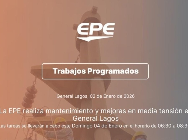 Imagen de La EPE realizar&aacute; mantenimiento y mejoras en media tensi&oacute;n en General Lagos