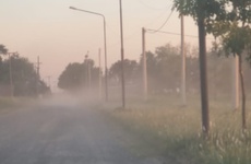 Foto tomada esta tarde junto a la queja.