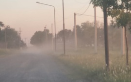 Foto tomada esta tarde junto a la queja.