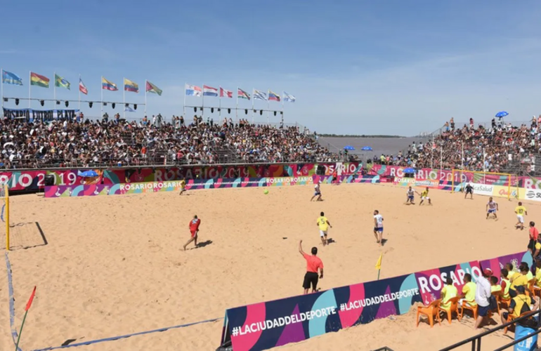 Imagen de Rosario se convierte en la capital mundial del f&uacute;tbol playa con la "Copa Tricentenario"