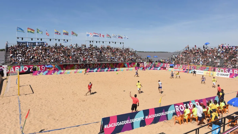 Imagen de Rosario se convierte en la capital mundial del f&uacute;tbol playa con la "Copa Tricentenario"