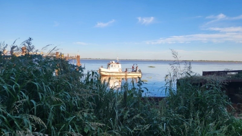 Prefectura rastrillaba la zona.