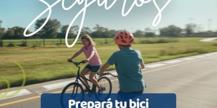 Imagen de Lanzan en Alvear un proyecto de movilidad sostenible para que los chicos vayan en bicicleta a la Escuela de Verano