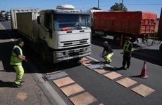 Imagen de Pueblo Esther: Provincia lanz&oacute; en la vecina ciudad controles intensivos en transporte de carga