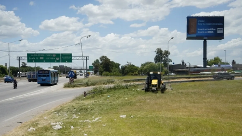 Imagen de Circunvalaci&oacute;n: Naci&oacute;n reactiv&oacute; el corte de pasto, pero crece el reclamo por la "oscuridad total"