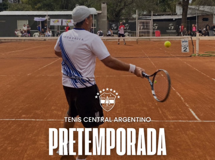 Imagen de El 12/01, inicia la pretemporada de tenis en Central Argentino
