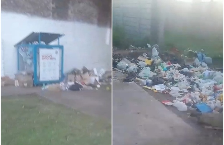 Imagen de Denuncian acumulaci&oacute;n de basura por calle Alvarado