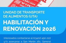 Imagen de UTA: Habilitaci&oacute;n y renovaci&oacute;n 2026