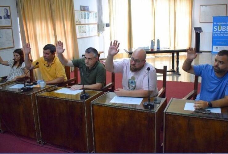 Imagen de Nueva sesi&oacute;n extraordinaria en el Concejo Municipal: aprobaron despachos por unanimidad