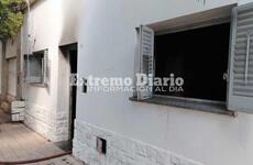 Imagen de Por un desperfecto en un aire acondicionado una vivienda tuvo un principio de incendio