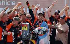 Imagen de &iexcl;Haza&ntilde;a hist&oacute;rica! Luciano Benavides se consagr&oacute; campe&oacute;n del Rally Dakar 2026 por apenas dos segundos