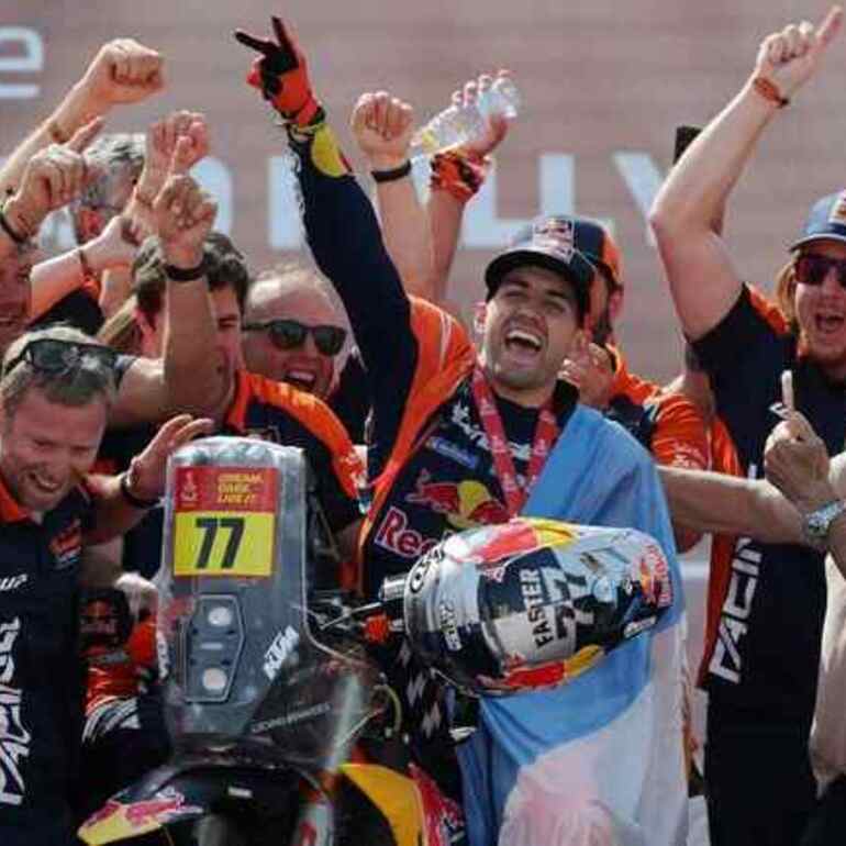 Imagen de &iexcl;Haza&ntilde;a hist&oacute;rica! Luciano Benavides se consagr&oacute; campe&oacute;n del Rally Dakar 2026 por apenas dos segundos