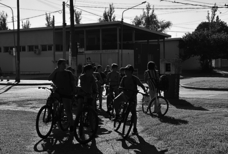 Imagen de Se puso en marcha el programa Caminos Escolares Seguros  para la Escuela de Verano