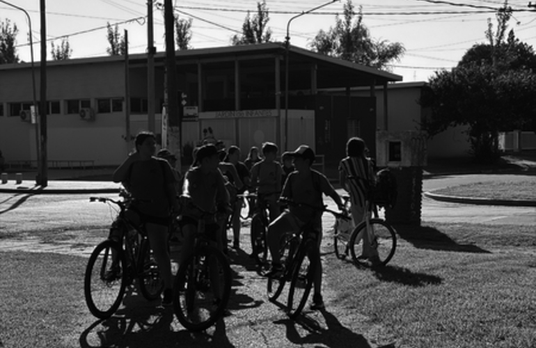 Imagen de Se puso en marcha el programa Caminos Escolares Seguros  para la Escuela de Verano