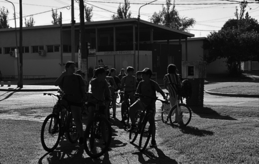 Imagen de Se puso en marcha el programa Caminos Escolares Seguros  para la Escuela de Verano