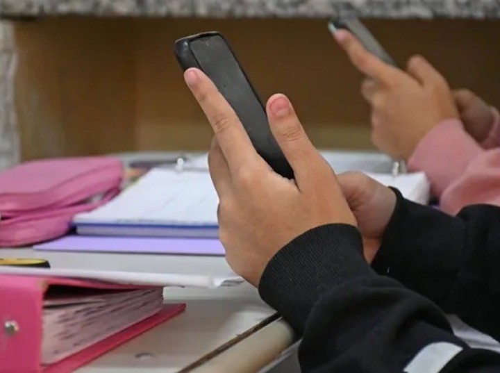 En las aulas de Santa Fe el uso de celulares ser&aacute; cada vez m&aacute;s restringido