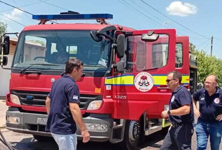 Imagen de Bomberos Voluntarios de Pav&oacute;n concretaron una importante incorporaci&oacute;n para el cuartel