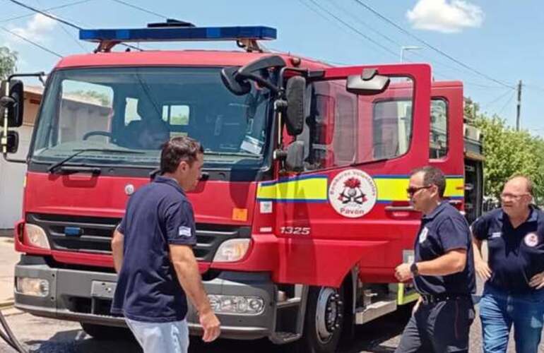 Imagen de Bomberos Voluntarios de Pav&oacute;n concretaron una importante incorporaci&oacute;n para el cuartel