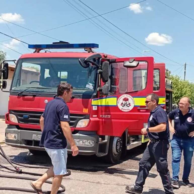 Imagen de Bomberos Voluntarios de Pav&oacute;n concretaron una importante incorporaci&oacute;n para el cuartel