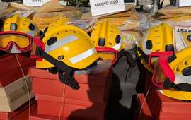 Imagen de Bomberos Voluntarios de Arroyo Seco recibieron nuevo equipamiento para incendios forestales