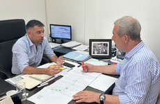 Imagen de Gesti&oacute;n por seguridad vial: El intendente Tonelli mantuvo una reuni&oacute;n clave en Vialidad Provincial