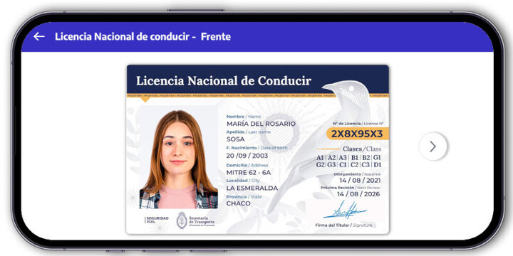 Imagen de Santa Fe: Las licencias de conducir digitales ya son v&aacute;lidas para circular por toda la provincia