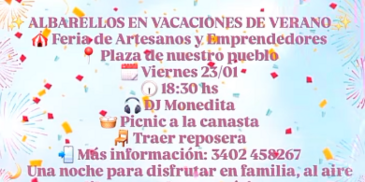 Imagen de Albarellos celebra el verano con una feria de artesanos y picnic nocturno