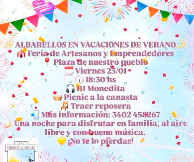 Imagen de Albarellos celebra el verano con una feria de artesanos y picnic nocturno