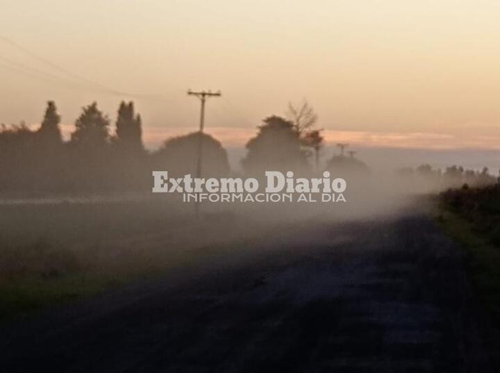 Imagen de Reclamo en Fighiera: piden mayor frecuencia del cami&oacute;n regador en el camino al Club de Pescadores