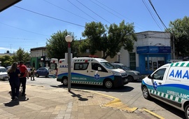 Imagen de Accidente de tr&aacute;nsito entre un veh&iacute;culo y un peat&oacute;n en Libertad y Belgrano