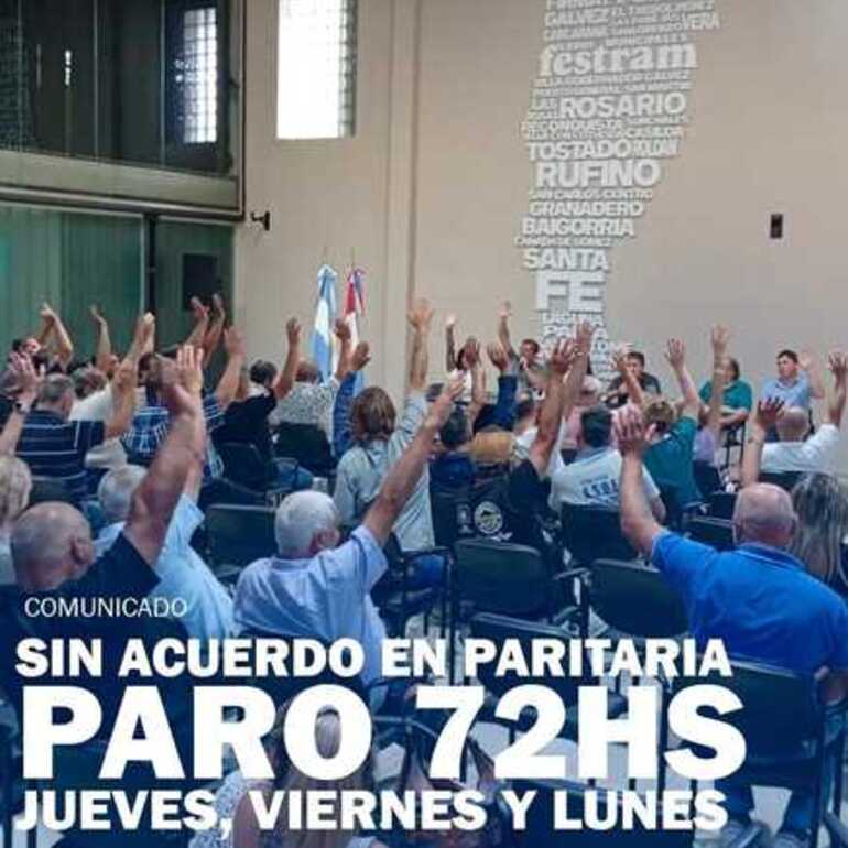 Imagen de Sin acuerdo en las paritarias: municipales anuncian paro de 72 horas