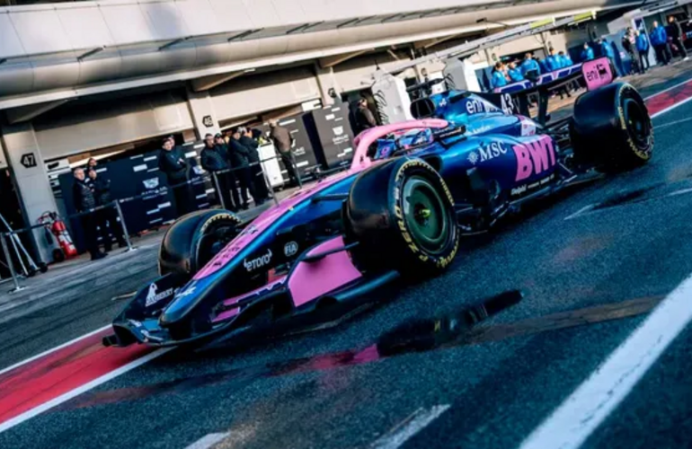 Imagen de F1: Colapinto contento en su primer dia de pretemporada con buenas sensaciones del Alpine 2026