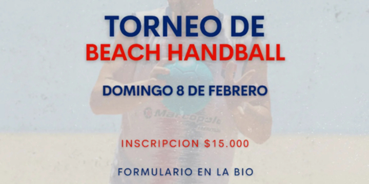 Imagen de En Febrero, Torneo de Beach Handball en Talleres