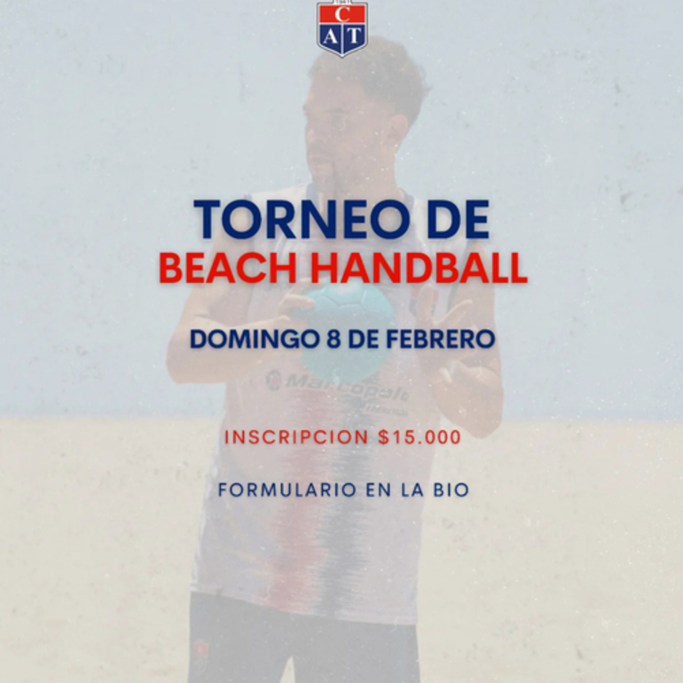 Imagen de En Febrero, Torneo de Beach Handball en Talleres