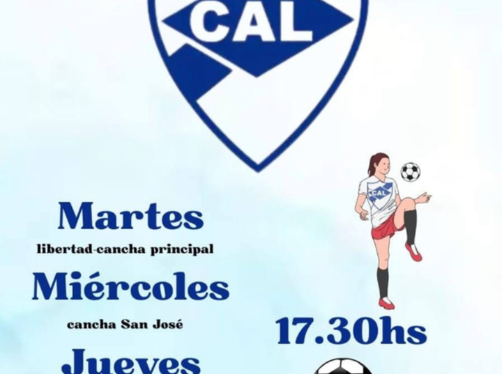 Imagen de Convocatoria de jugadoras de f&uacute;tbol femenino en Libertad