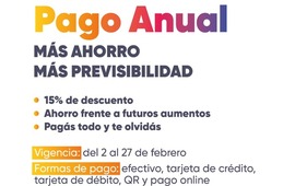 Imagen de Tasas municipales: Arroyo Seco lanza el Pago Anual 2026 con importantes beneficios para los vecinos
