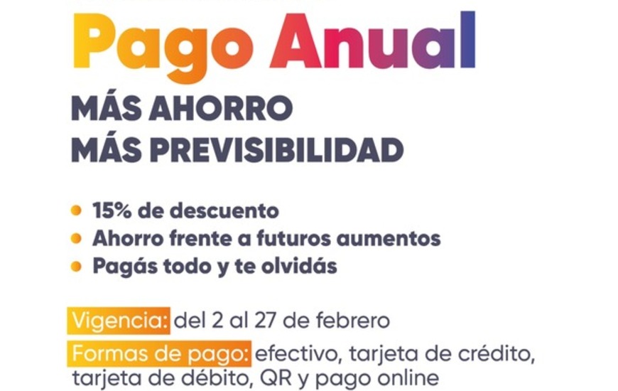 Imagen de Tasas municipales: Arroyo Seco lanza el Pago Anual 2026 con importantes beneficios para los vecinos
