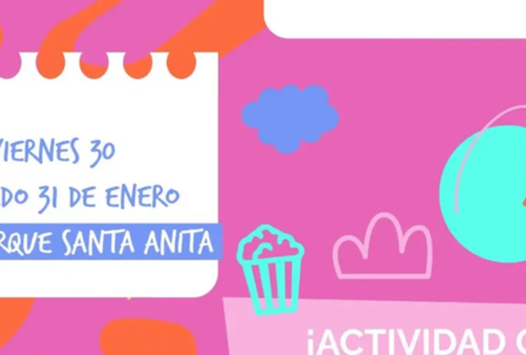 Imagen de Cine a la Reposera en el parque Santa Anita